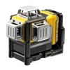 Kép 2/2 - DeWalt 10.8V-OS Vonallézer (piros) DCE089D1R-QW