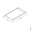 Kép 5/5 - Palram Sophia 1600 clear - modern bejárati előtető