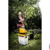 Kép 6/11 - RES 3044 B - elektromos ágaprító, hengeres, 3000 W motorral, átlátszó gyűjtőedénnyel