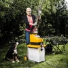 Kép 11/11 - RES 3044 B - elektromos ágaprító, hengeres, 3000 W motorral, átlátszó gyűjtőedénnyel