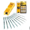 Kép 2/2 - DeWalt dekopír fűrészlap 10db-os készlet DT2296-QZ