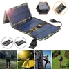 Kép 1/13 - Hordozható, összecsukható napelemes töltő 5V 2.1A USB 20W