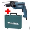 Kép 1/2 - Makita 680W ütvefúró gyorstokmányos+koffer HP1641K