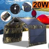 Kép 4/13 - Napelemes töltő 5V 2.1A USB 5V hordozható, összecsukható, terep színű