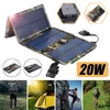 Kép 10/13 - Napelemes töltő 5V 2.1A USB 5V hordozható, összecsukható, terep színű
