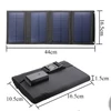 Kép 11/13 - Napelemes töltő 5V 2.1A USB 5V hordozható, összecsukható, terep színű