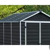 Kép 2/4 - Palram Skylight 6x8 antracit - kerti tároló