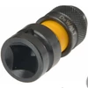 Kép 1/2 - DeWalt DT7508 átalakító adapter, ütvecsavarozóhoz 1/2&quot; négyszögről 1/4&quot; hatlapúra