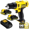 Kép 2/2 - DeWalt 10,8 V-OS, XR Li-Ion compact fúró-csavarozó DCD710D2-QW