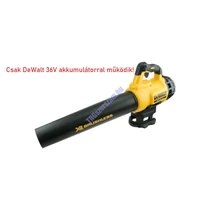 DeWalt 36V PRO LANDSCAPE lombfújó akku és töltő nélkül DCM582N-XJ