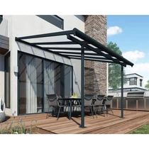 Palram Sierra 3000 antracit 3 x 3 - pergola