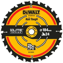 DeWalt körfűrészlap 184x16mm 24fog fához (DT10302-QZ)