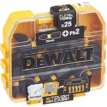 DeWalt extreme bithegy, gépi, torziós PH2 x 25 mm 25 db-os