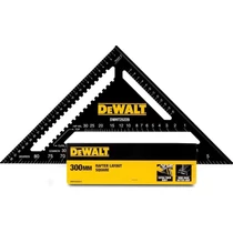 DeWalt 30 cm-es tetőfedő derékszögű háromszög vonalzó (DWHT25228-0)