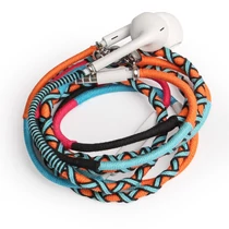 Vezetékes fülhallgató Miic kézzel készített kötéllel burkolt fülhallgatóval