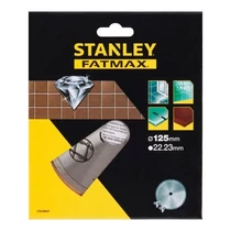Stanley FatMax gyémántszemcsés csempevágó tárcsa 125 x 22mm