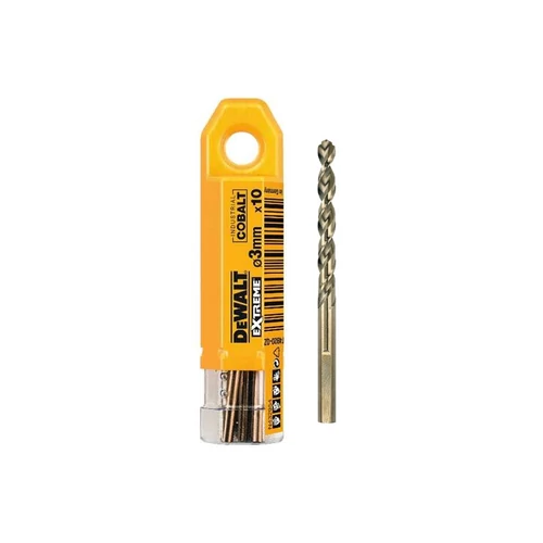 DeWalt 10 db-os HSS E Cobalt 8 mm fém fúrószár készlet (DT4938-QZ)