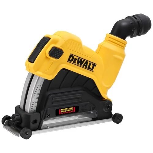 DeWalt 125mm horonyvágó sarokcsiszoló, porelszívó feltét (DWE46225-XJ)