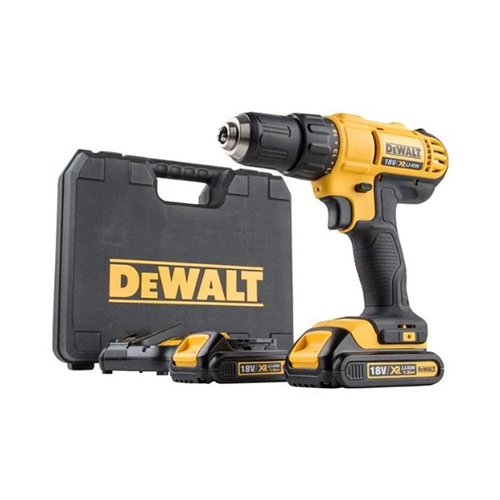 Dewalt Akkus 18V 1,3Ah fúrócsavarozó és ütvefúró DCD776C2-QW