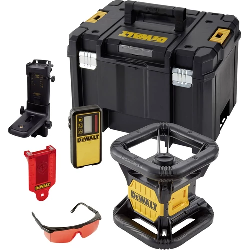 DeWalt piros sugarú önbeálló forgólézer DCE074D1R-QW