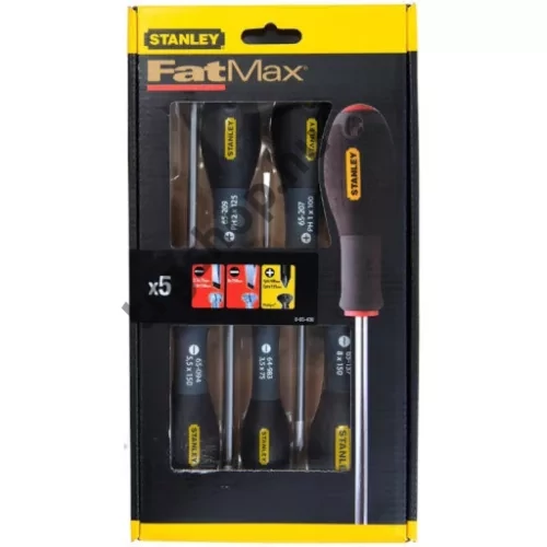 Stanley FatMax 5 db-os csavarhúzó készlet PH/lapos (0-65-440)