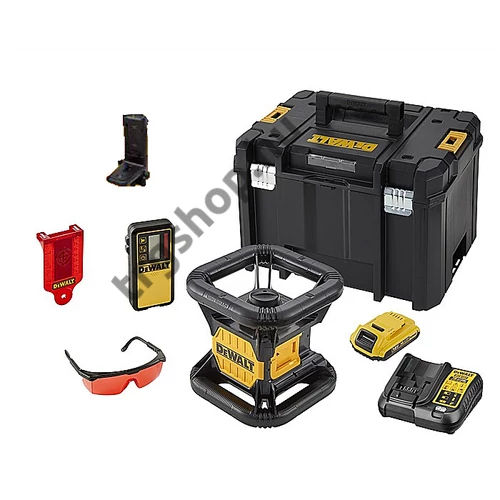 DeWalt piros sugarú önbeálló forgólézer DCE079D1R-QW