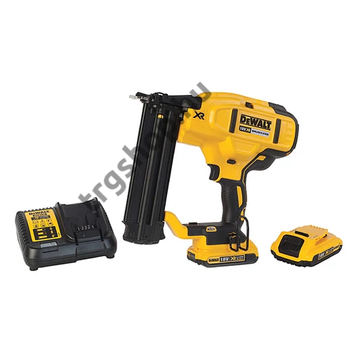 DeWalt 18V XR LI-ION 18GA kefe nélküli szögbelövő készletben DCN680D2-QW