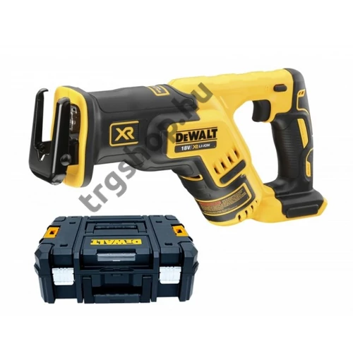 DeWalt 18V XR KEFE NÉLKÜLI orrfűrész (kardfűrész, szablyafűrész) AKKU ÉS TÖLTŐ NÉLKÜL TSTAK KOFFERBEN DCS367NT-XJ