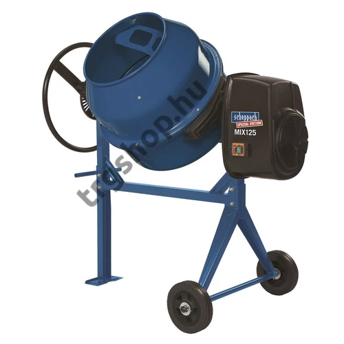 Scheppach betonkeverő 125 L  MIX125 5908403901