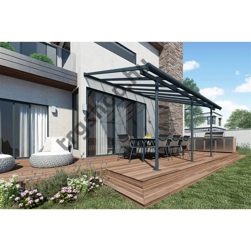 Palram sierra 4200 szürke 3 X 4,25 - pergola