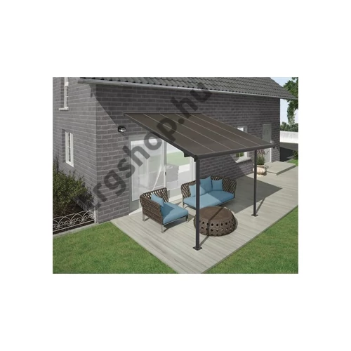 Palram Capri 3000 szürke 3 x 3 - pergolák
