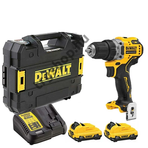 DeWalt szénkefe nélküli fúró 12V  DCD701D2