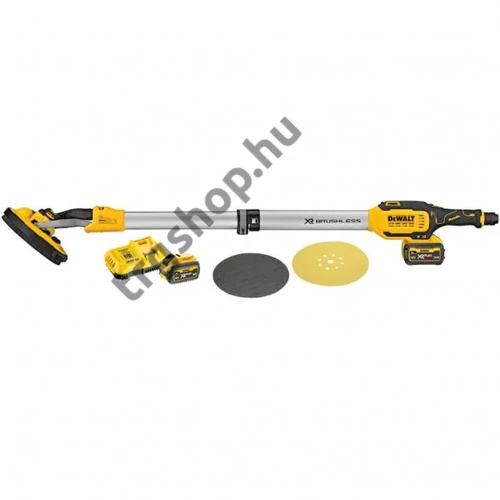 DeWalt 18V-os gipszkarton falcsiszoló  készlet (DCE800T2-QW)