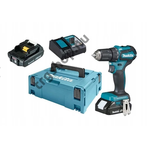Makita 18V LXT Li-Ion BL 40 Nm fúró-csavarbehajtó 2x2,0 Ah