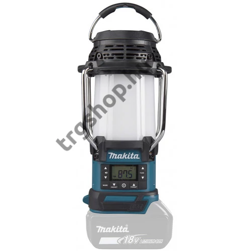 Makita DMR055 Akkumulátoros kempinglámpa rádióval LED Li-ion (Akku és töltő nélkül)