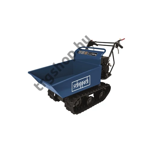 Scheppach hernyótalpas dömper mechanikus plató billenéssel 400 kg