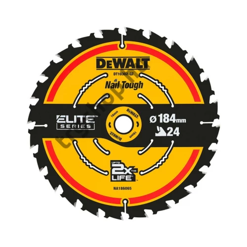 DeWalt körfűrészlap 184x16mm 24fog fához (DT10302-QZ)