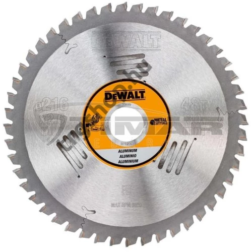 Fűrésztárcsa DeWalt 216x30 48T