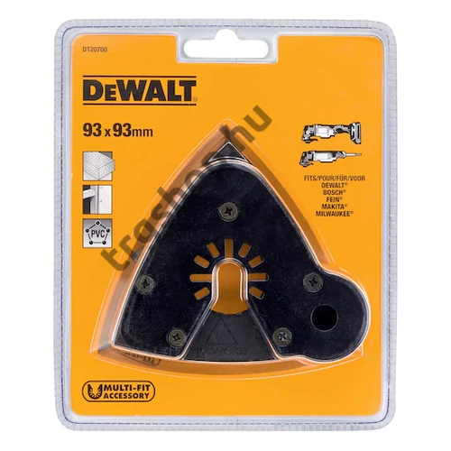 DeWalt csiszoló talp multigéphez (tépőzáras) 93 x 93 mm DT20700-QZ