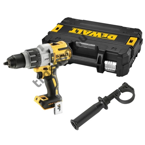 DeWalt 18.0V XR Li-ion kefe nélküli prémium ütvefúró-csavarozó akku és töltő nélkül tstak kofferben DCD996NT-XJ