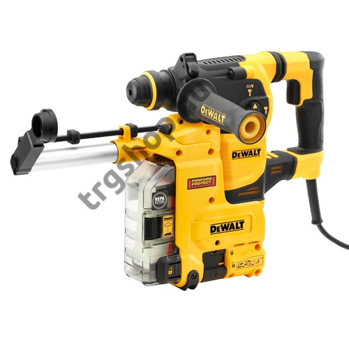 DeWALT D25335K-QS Gyorstokmányos ütvefúrógép beépített porelszívóval