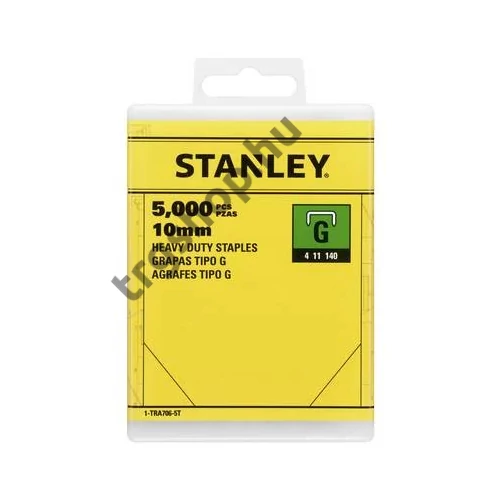 Stanley 10mm-es &quot;G&quot; kapocs G4/11/140 5000db