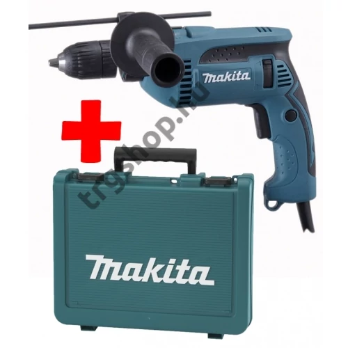 Makita 680W ütvefúró gyorstokmányos+koffer HP1641K
