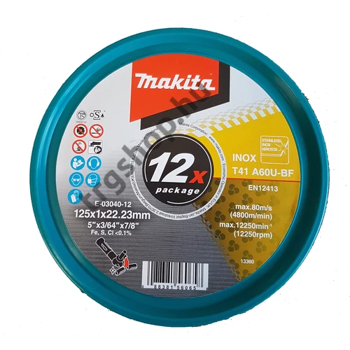 Makita T2 vágókorong INOX 125x1 mm 