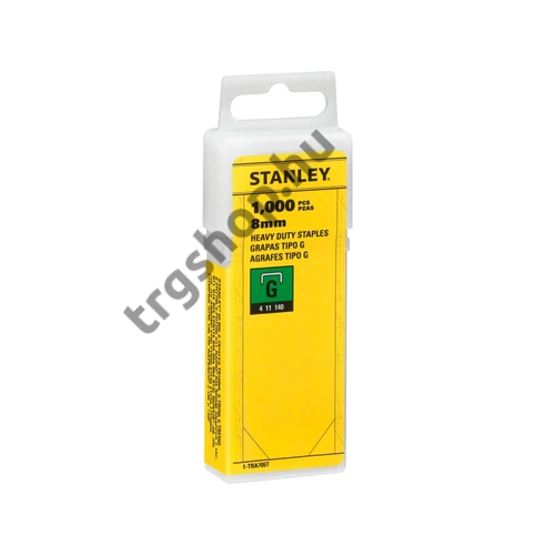 Stanley 8mm-es &quot;&quot;G&quot;&quot; kapocs G4/11/140 1000db