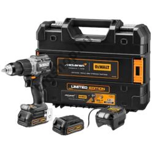 DeWalt akkumulátoros ütvefúrógép McLaren Design DCD85ME2GT