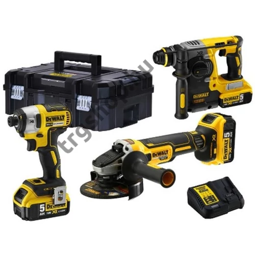 DeWalt 18V-os 3 gépes Combopack DCK305P3T-QW
