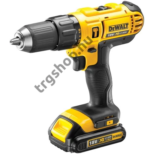 Dewalt Akkus 18V 1,3Ah fúrócsavarozó és ütvefúró DCD776C2-QW