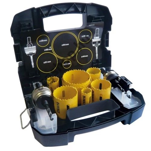 DeWalt körkivágó szett vizszerelő. 11db