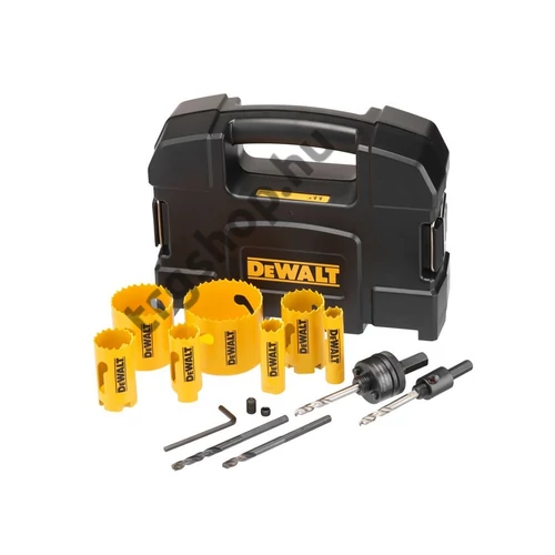 DeWalt körkivágó szett villanyszer. 11db